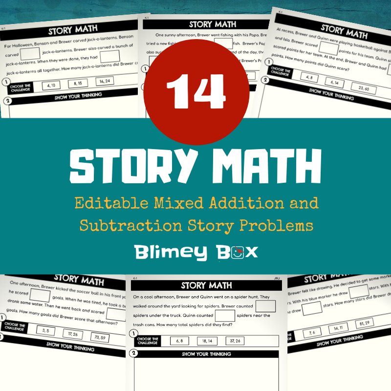 Story Math Bundle