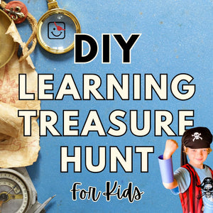 DIY learning treasure hunts for kids