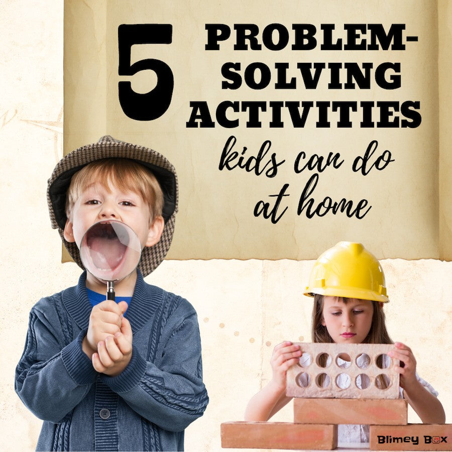 5 Problem-solving activities kids can do at home