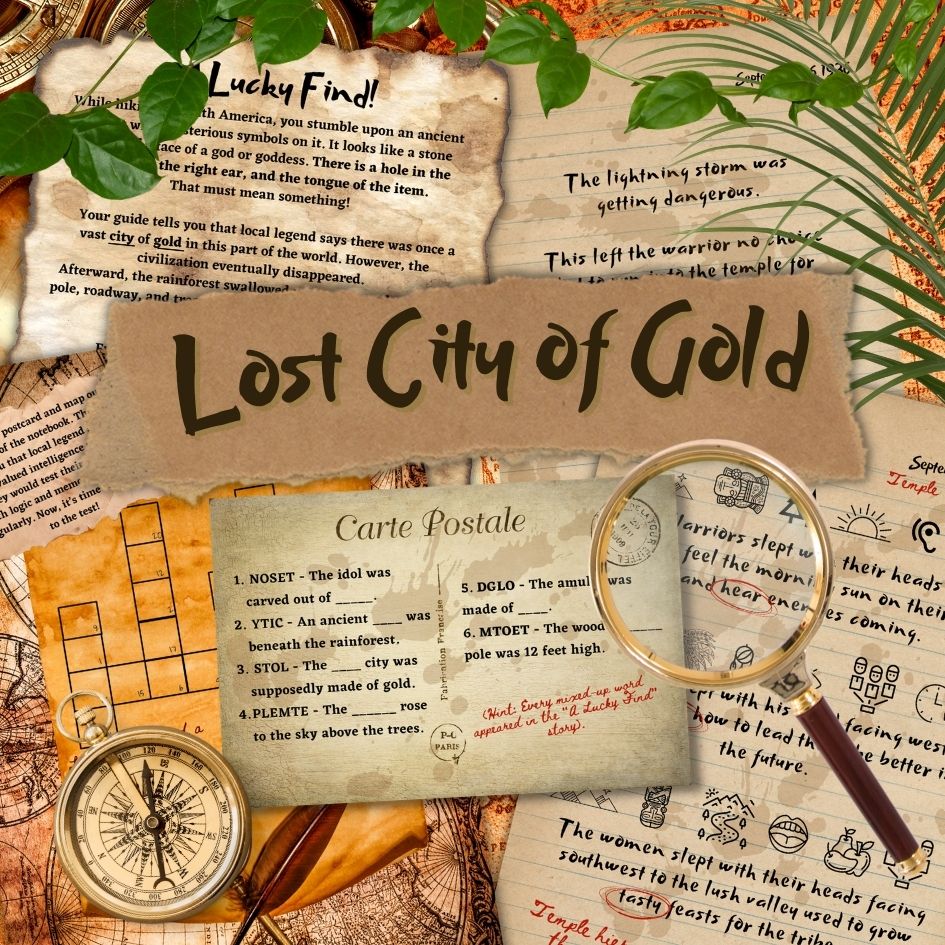 Discover Ancient Treasures: Delving into the 'Lost City of Gold' Adventure Home Escape Game