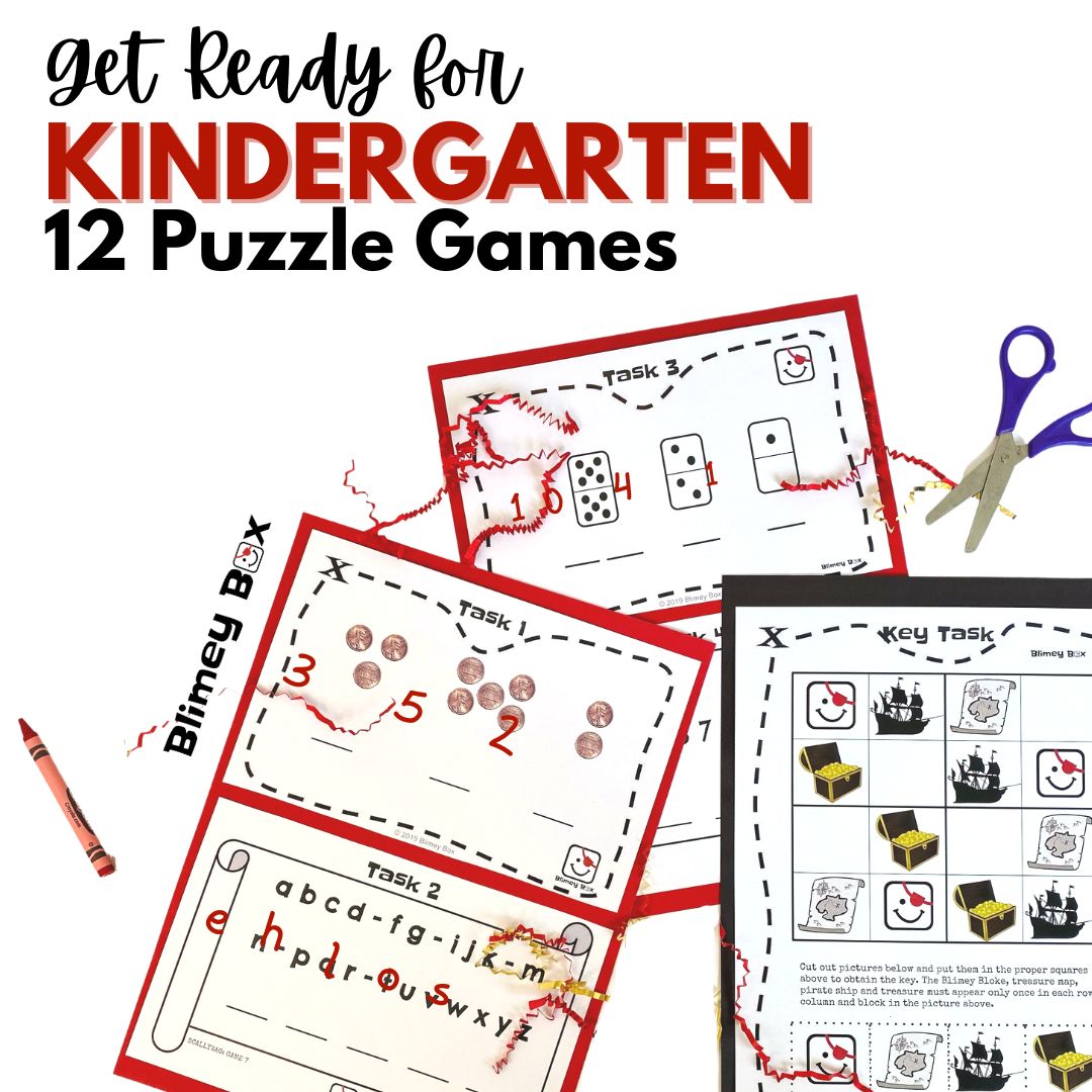 Smart Puzzle Game Kit for Kids Ages 5-9 – Blimey Box