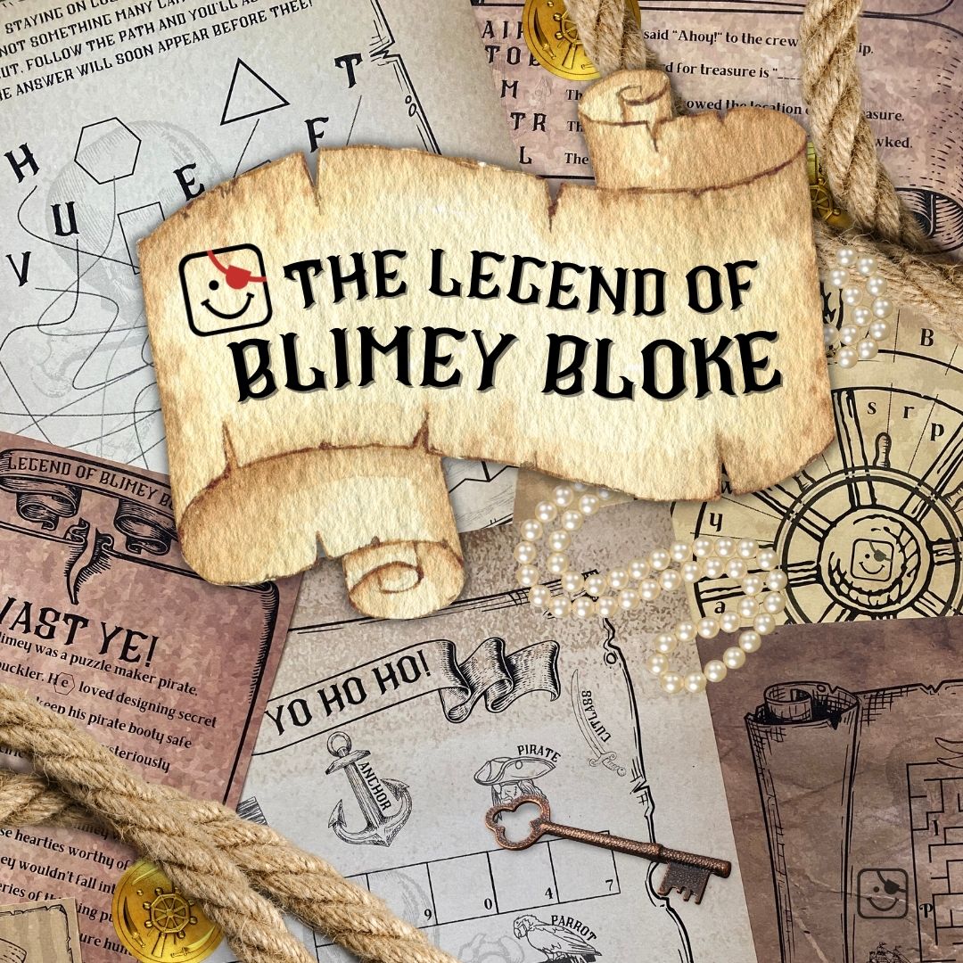 Pirate Adventure Escape Game for Blimey Box Game Kit